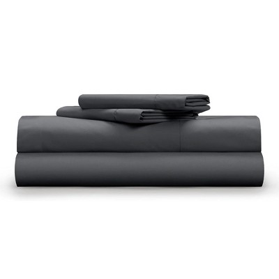 Classic Cool & Crisp 100% Cotton Percale 4-Piece Sheet Set
