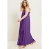 June + Vie by Roaman's Women's Plus Size Swing Maxi Dress - 4 of 4