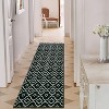 Washable Geometric Rug - Soft, Low Pile, Non-Slip Modern Rug for Living Room, Bedroom, Nursery & Dining Room - Stain Resistant - 2 of 4