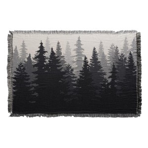 Manual Woodworkers & Weavers Tree of Life Blanket – 100% Cotton 46x60 Nature Throw - 1 of 3