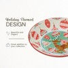 Fitz and Floyd Cottage Christmas Serving Bowls - Set of 2 - 3 of 4