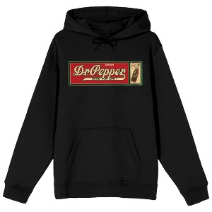 Dr. Pepper Good For Life! Men's Black Graphic Hoodie - 1 of 3