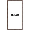 PosterPalooza | 15x30 Bamboo Picture Frame, UV Acrylic, 4 Finishes - Brown, Black, Gold, and Natural - 2 of 4