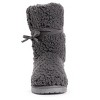 Essentials by MUK LUKS Women's Clementine Boots-Dark Grey Heather 10 - 2 of 4