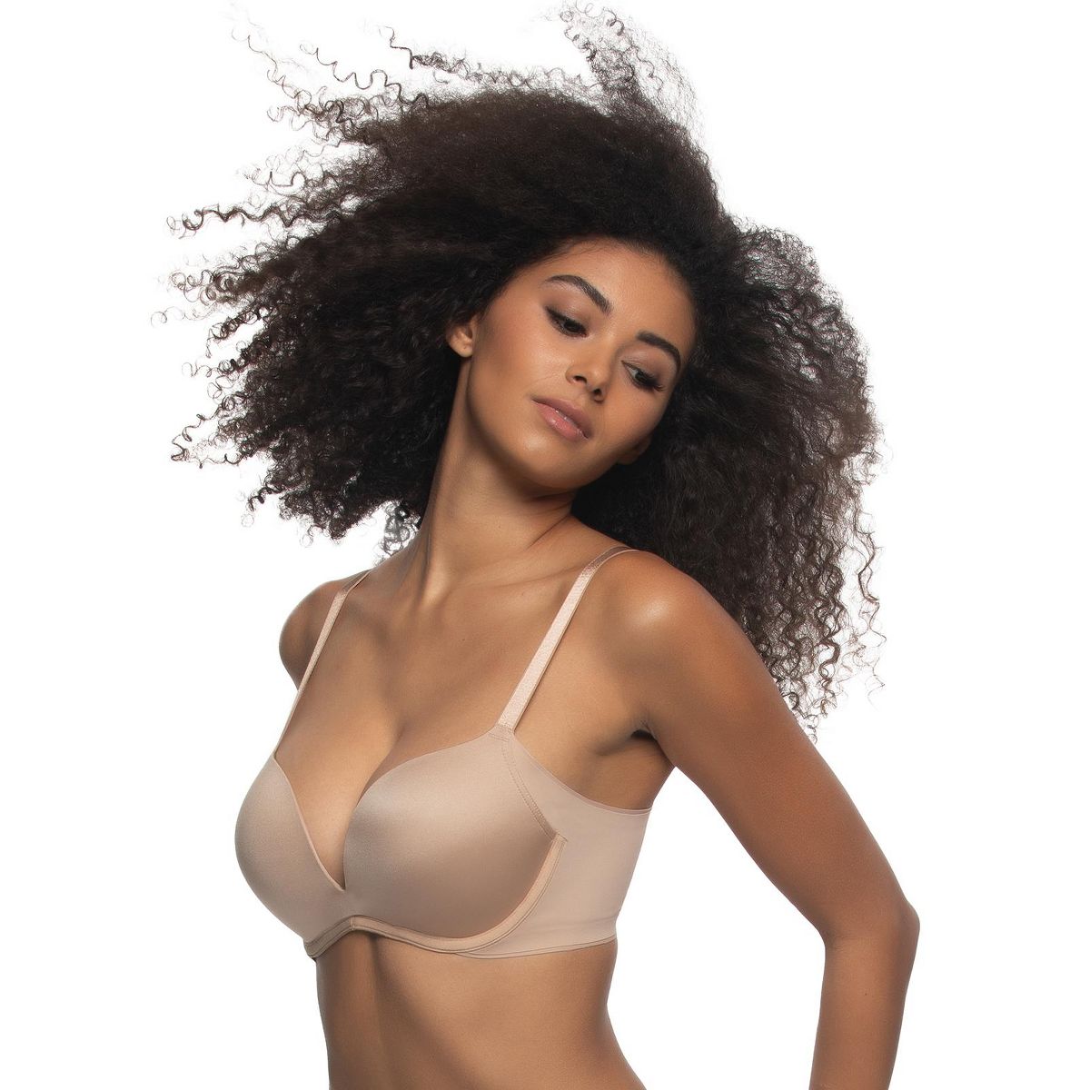 Women's Moxie Seamless Push Up Bra - Side Smoothing, Adds 1-1.5 Cup Sizes, Sexy, Lifting - Felina - thumbnail 6