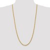 Black Bow Jewelry 5mm, 14k Yellow Gold, Handmade Solid Rope Chain Necklace - 2 of 4