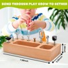 Etokfoks Montessori Wooden Screwdriver Board 1 Piece for Toddlers Ages 3 to 5 Fine Motor Sensory Preschool Travel Toy - 2 of 4
