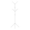 SEVOBAL Freestanding Coat Rack Hall Tree with 8 Hooks and 4 Tier Sturdy Metal Base for Entryway and Bedroom, White, 17.5"*17.5"*70.25" - 2 of 4
