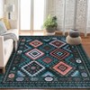 Washable Area Rug Modern Geometric Boho Floor Rugs for Living Room Easy to Care Non Shedding Farmhouse Accent Carpet for Nursery - 3 of 4