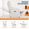 Recliner Chair - Adjustable Recliner Sofa, Overstuffed Ergonomic Design, Tall Back, 2 Side Pockets, for Living Room - 4 of 4