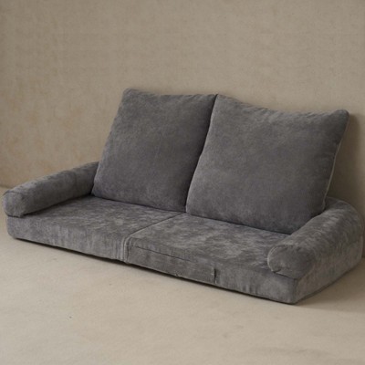 NicBex Modern Convertible Fold-Out Single Sofa Bed, Comfy Bean Bag Chair for Adults in Living Room, Left Part of the Complete Product