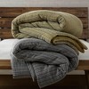 NicBex 3 Pcs Twill Washed Comforter Set Cozy Cotton Bedding Set, All-Season Bedding Comforter Sets Duvet Set, Machine Washable - 3 of 4