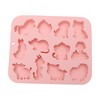 Unique Bargains Candy Making Moulds 12-Cavity Candy Mould Hand Wash 7.83"x6.57"x0.75" 1 Pc - 3 of 4