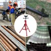 V Head Pipe Stand 2500 LBS, Pipe Jack Stands Adjustable Height, Portable Pipe Stands, Pipe Supporting, Heavy-Duty Steel Jack Stand,Secure Stability - 2 of 4