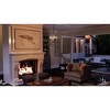 Urban Ambiance Luxury Contemporary Chandelier,  19"H x 23.5"W,  Midnight Black Finish, UHP2703 - 2 of 4