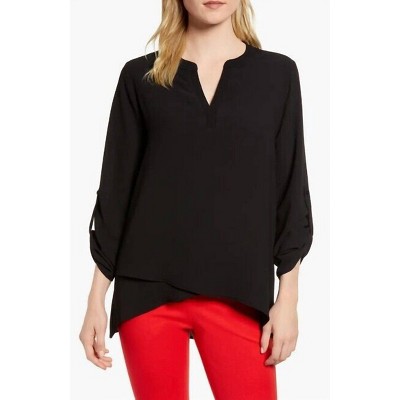 Women's Wo's X International Wo's Day Erin Cross Front Tunic Blouse - Gibson
