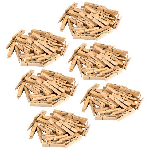 BAZIC Clothes Pin Mini 1, Natural Wood Clothespins (50/Pack), 1