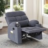 Lirago Oversized Recliner Chair for Living Room Bedroom Large Tall Adults 350 lbs Weight Capacity Swivel Rocker Recliner 3 Modes Easy Assembly - 2 of 4