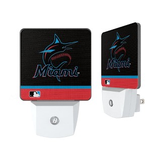 MLB National League Teams Stripe Night Light 2-Pack - 1 of 4