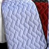 Slickblue Handmade Full/Queen Quilt Set, Vermicelli Quilting, Quilt & 2 Shams, 5 Geometric Patchwork, 3-Piece - 4 of 4