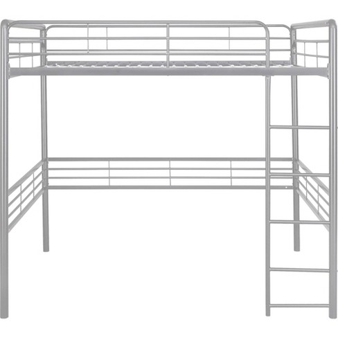 Full Metal Loft Bed Silver Room Joy Target