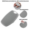 Unique Bargains Soft Silicone Handheld Body Scrubber Bath Brush - 3 of 4