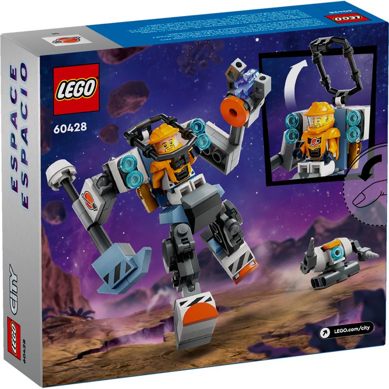 LEGO City Space Construction Mech Suit Toy 60428, 5 of 8