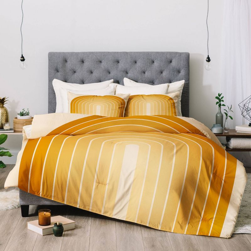 Colour Poems Gradient Arch Poly Comforter Set - Deny Designs, 5 of 6