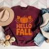 Simply Sage Market Hello Fall Pumpkin Distressed Sweatshirt - 3 of 4