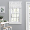 Ellis Curtain Madelyn Ruffled Victorian 1.5" Rod Pocket Valances for Windows 60" x 16" White - 2 of 4
