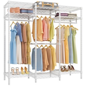 VIPEK V5i Garment Rack Heavy Duty Clothes Rack, Portable Closet Wardrobe Bedroom Armoires Freestanding Clothing Rack - 1 of 4