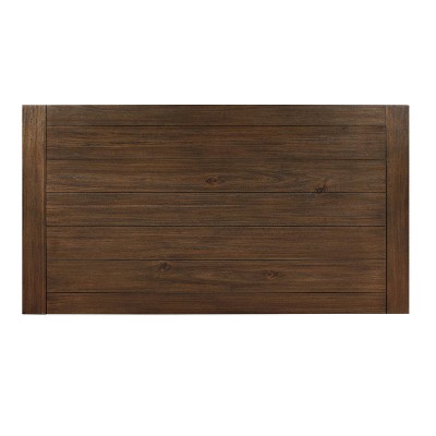 Joanna Two-Tone Ivory and Mocha Rectangular Coffee Table with Storage