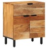 vidaXL Bedside Cabinet Brown 50 x 33 x 60 cm solid acacia wood - 2 of 4