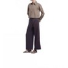 Women's Cropped Cotton Button Down Shirt - DƒÅl the Label - 2 of 4