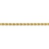 Black Bow Jewelry 3.5mm 14k Yellow Gold, Diamond Cut Solid Rope Chain Anklet or Bracelet - 2 of 4