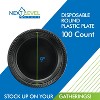 Next Level Stuff Disposable Plastic Plates - Durable and Microwavable Dinnerware for Weddings, Parties, and Everyday Use - 2 of 4