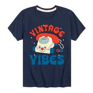 Boys' - Fisher Price - Vintage Vibes Phone Short Sleeve Graphic T-Shirt - 1 of 4