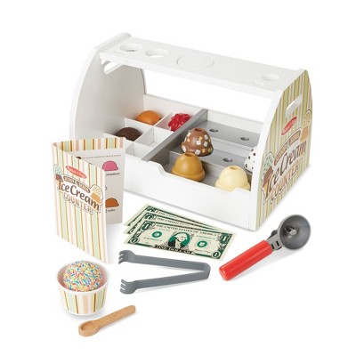 Melissa Doug Scoop Serve Ice Cream Counter Target