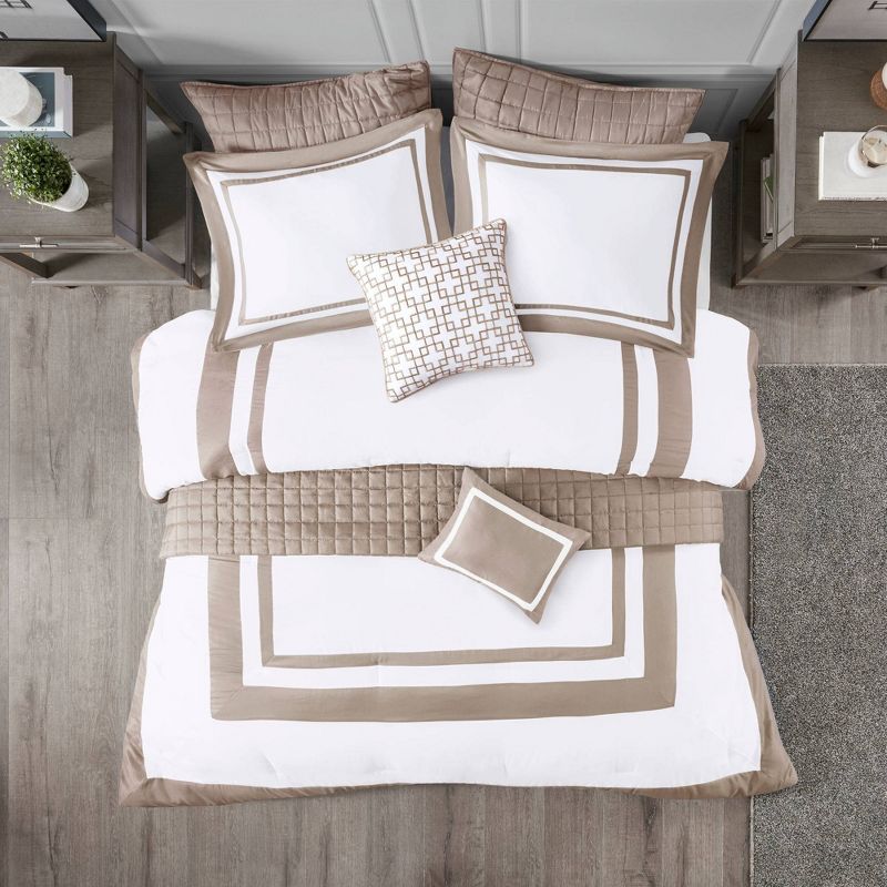 Lawrence Comforter and Quilt Bedding Set - Madison Park, 1 of 20