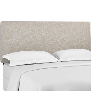 Modway Taylor Full / Queen Upholstered Linen Fabric Headboard - 1 of 4