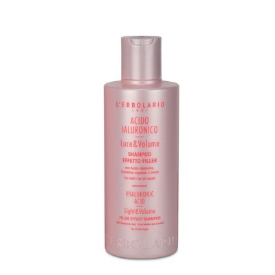 L'Erbolario Hyaluronic Acid Light and Volume Shampoo - Shampoo for Thin Hair - 6.7 oz