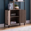 NicBex Bookcases for Living Room Modern Storage Cabinet Bookcase with 4 Open Shelves and 2 Door Cabinet for Home Office - 3 of 4