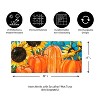 Evergreen Pumpkin Sassafras Switch Puzzle Mat 11.5 x 10 inches Indoor and Outdoor Decor - 4 of 4