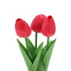Unique Bargains Artificial Plants Tulip Plastic 3.15"x3.15"x9.84" 1 Pcs - 4 of 4