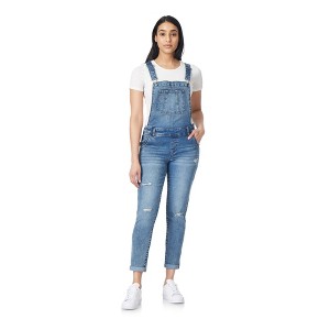 WallFlower Women's Overalls Juniors (Standard and Plus) - 1 of 3