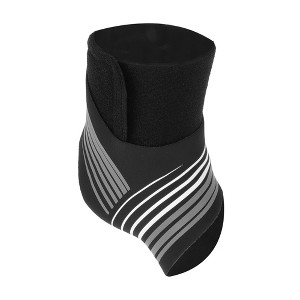 Unique Bargains Striped Style Left Foot Ankle Support Brace 1 Pc - 1 of 4