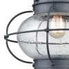 Elk Home Onion 1 - Light Wall Light in  Aged Zinc - image 3 of 4