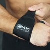 WOD Nation Professional Wrist Wraps & Straps for Gym & Weightlifting (12 inch), Gym Wrist Straps Support for Women & Men - Black - 4 of 4