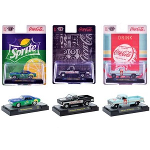 "Sodas" Set of 3 pieces Release 55 Limited Edition to 10000 pieces Worldwide 1/64 Diecast Model Cars by M2 Machines - 1 of 4