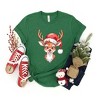 The Juniper Shop Cute Reindeer Head Youth Short Sleeve Tee - 2 of 3
